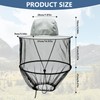Mosquito Net Hat, Beekeeper Hat with Veil, Grey Hat with