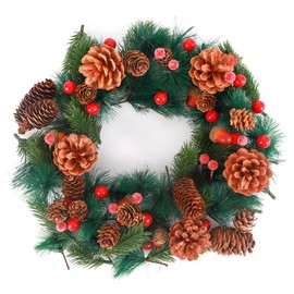 Anstore Pine Cones Set, 180 Pieces Decorative Branches Christmas, Pine Cones, Pine Needles, Acorns for Christmas, Flower Arrangements, Wreaths, Christmas Tree Decorations, Advent Decoration