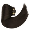 Full Shine Clip in Hair Extensions Brown Hair Extensions Real