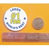 Leeds #1 Fan Fridge Magnet (Circular 2inch / 50mm Diameter)