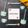 Pacifier & Accessories | Purrfect Lil'Ones Silicone Pacifier, Pacifier Clip