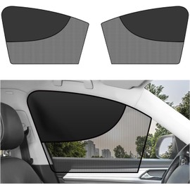 Parasol Universal de Coche, 2 Parasol Magnéticos de Capa para Ventana Lateral del Coche , Parasol para Auto Ventana Lateral Frontal para Conductor, Cubre Sol para Auto Ventanas para Todo Tipo Coches