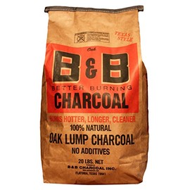 B&B Charcoal Oak Lump Charcoal, Flavor Oak, 20 lbs.