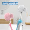 Mspan Toothbrush Head Cover Cap: Tooth Brush Travel Case Protector