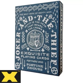 Blue Crown (Standard) Playing Cards by Joker and the Thief