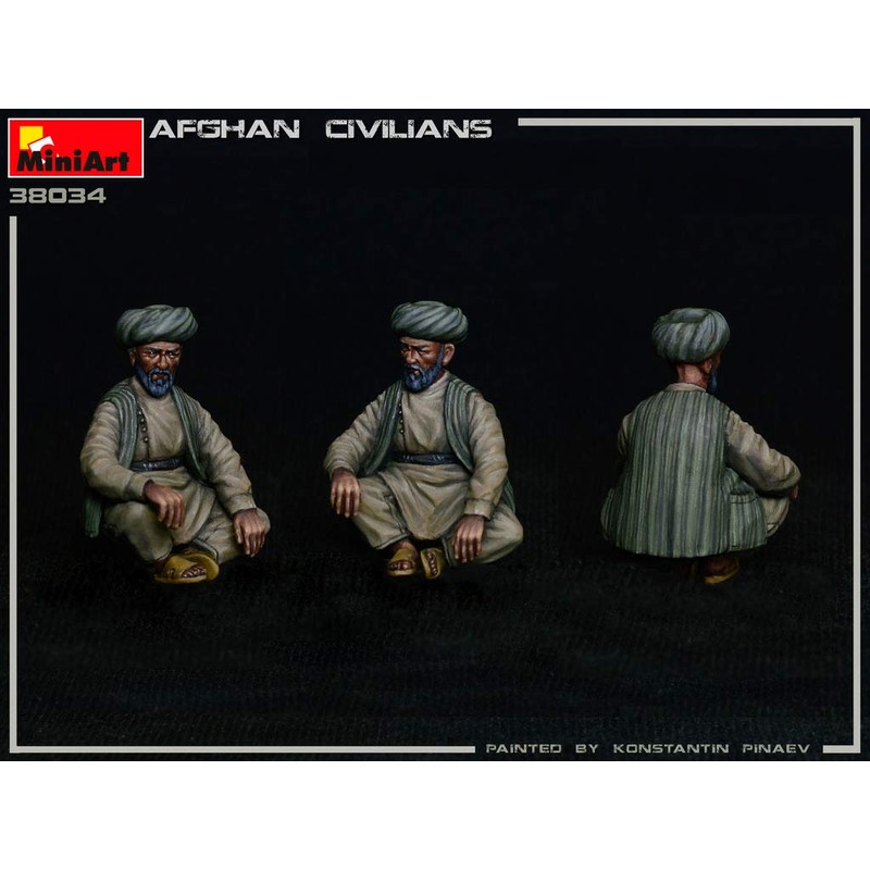 Mini Art MA38034 1/35 Afghanistan Citizens 5 Figures