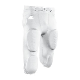Russell Athletic Deluxe Game Football Pant, White, XL