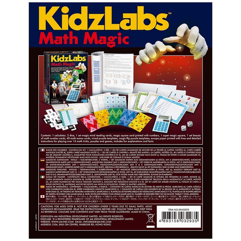 4M Math Magic Puzzles and Games, Kit