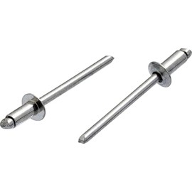 4.8mm x 10mm Stainless Steel Blind Pop Rivet Dome Head A2/A2 (Pack of 20)