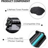 ONLYU 2x CRG 137 Toner For Canon 137 Toner Cartridge