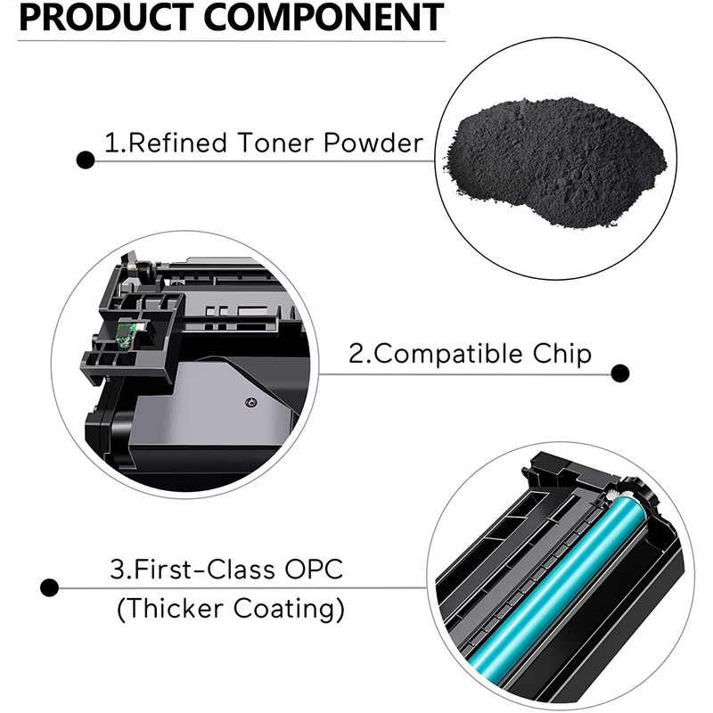 ONLYU 2x CRG 137 Toner For Canon 137 Toner Cartridge