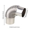 SHANOER Boiler Water Heater Stainless Steel Elbow Vent Pipe For