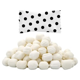 Big Dots Black Buttermints, Mint Candies, After Dinner Mints, Butter Mint Candy, Fat-Free, Kosher OU-D, Individually Wrapped (55 Pieces)