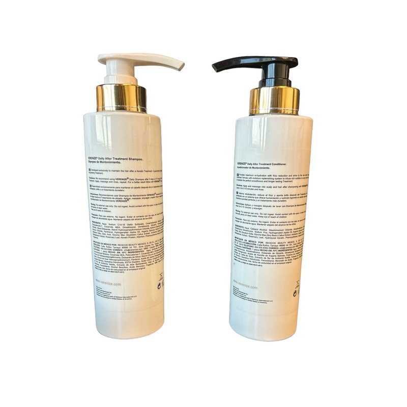 VERENIZE Sulfate free Shampoo & Conditioner (Set), 14 Fl Oz