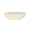Aspen Creative 23515-11,Alabaster Replacement Glass Shade for Medium Base Socket