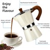 Mongdio Stovetop Espresso Maker Moka Pot, Cuban Coffee Maker Stove
