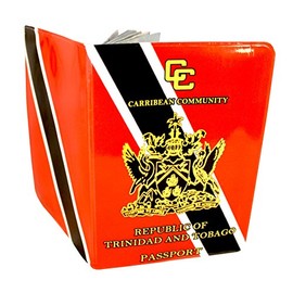 Trinidad Passport Cover Holder Protector Wallet Case for Travel Holiday Luggage UK European Universal Size Mens Womens