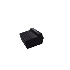 Ladder Foot Replacement Foot for Trusses Outer Shoe in Various Sizes Made of TPU UV-Resistant Suitable for Many Ladder Types Bar Sizes Non-Slip Flooring Replacement Foot Soft Including Drilling Screw