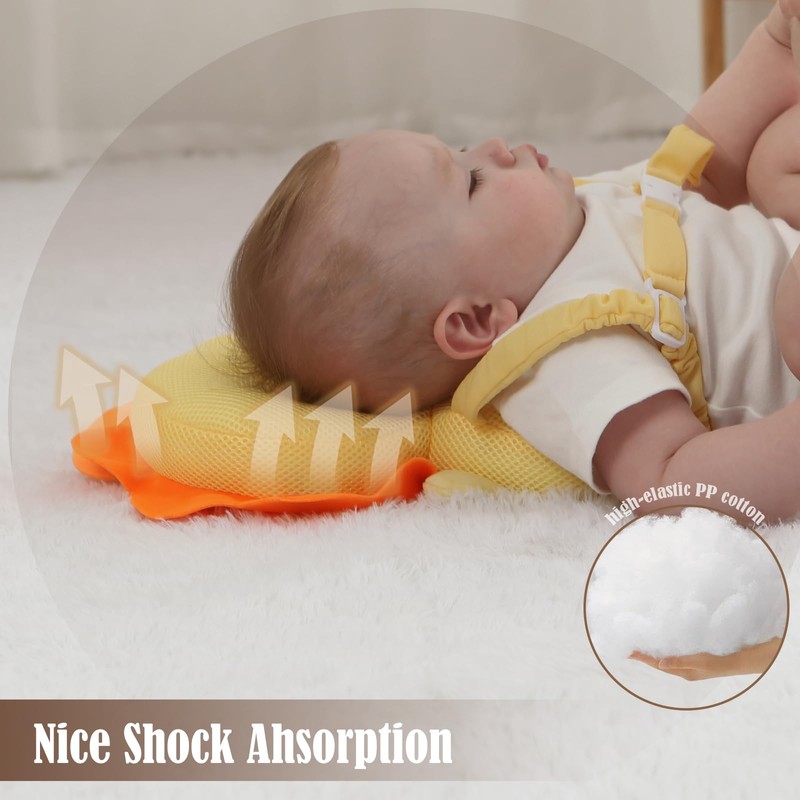 HGTC Baby Head Protector Backpack -Soft & Lightweight Pads -