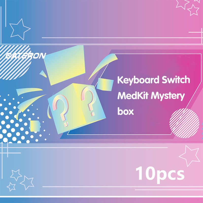 GATERON Keyboard Switches Blind Box, MedKit Mystery Box Mechanical Switch