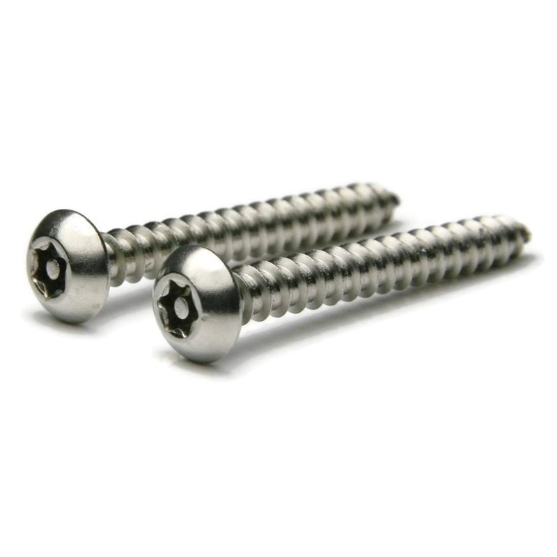 Torx w/Pin Tamper Proof Security Button Head Sheet Metal Screws