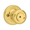 Kwikset Mobile Home Interior Privacy Door Knob with Lock, Door
