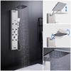 MENATT 304 Stainless Steel Shower Panels System with 8 Body
