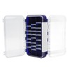 Fishing Lure Box Double Sided Detachable Transparent Waterproof Multi Purpose