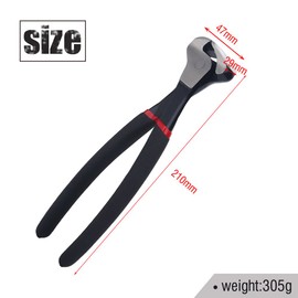 Bnineteenteam Guitar Fretting Pliers, Guitar Fret Nipper Stainless Steel Fret Puller Removal Pliers Practical Guitar Fret Cutter