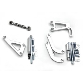 HRC SB Chevy Alternator Bracket Power Steering Long Pump 76-86 SBC 327 350 383 400