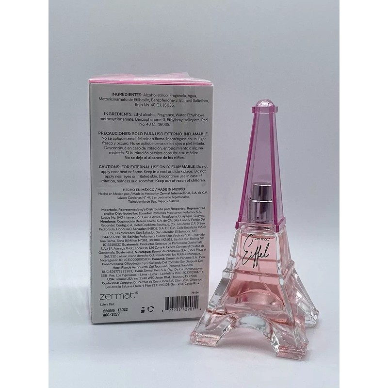 Zermat EIFFEL FRAGRANCE FOR WOMEN BY ZERMAT