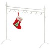Red Co. 37.5” Christmas Tree Metal Freestanding Stocking Holder Stand