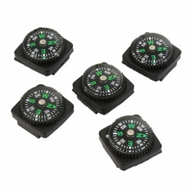 mountaineering emergency disaster wrist watch strap compass 20ea