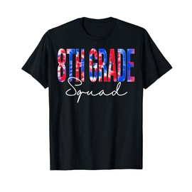 8th Grade Squad Tie Dye Back To School women appreciation T-Shirt