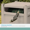 Suncast Garden Hose Reel Hideaway for 5/8" Hoses, Retracting Storage