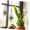 BESPORTBLE 4Pcs Hanging Planter Geometric Air Plant Holders for Wall