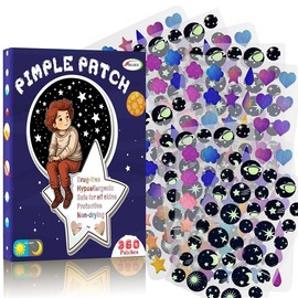 Invisible Pimple Cover Patch, 360pcs Acne Cover Patch, Hydrocolloidal Pimple Patch, Cleanser for Ance-prone Skin for Women & Men