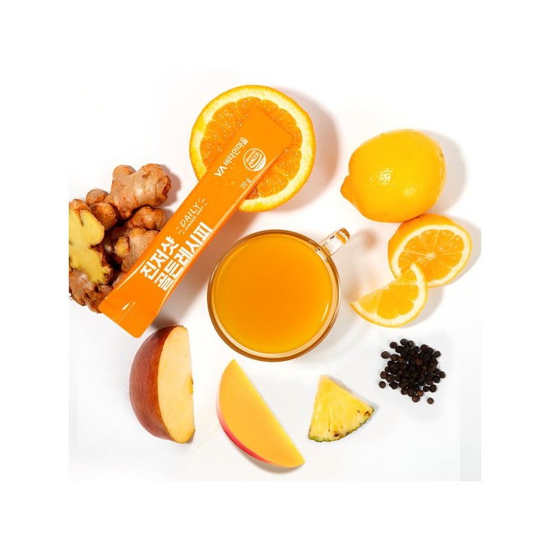 Vitamin Village 비타민마을 진저샷 골든레시피 14포 Vitamin Village Ginger Shot
