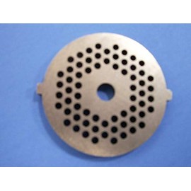 #12 X 5/32 Burger Grind Meat Grinder Disc Plate WITH TWO TABS for STX TurboForce 3000. MEASURE. MEASURE. MEASURE. 2 3/4" diameter. NO RETURNS ON THIS ITEM