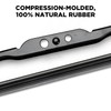 ClixWipers 20" Conventional Automotive Replacement Windshield Wiper Blade - All-Steel,