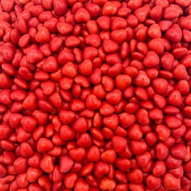 Cinnamon Hearts | 2.2 Pound Bulk Bag | Cinnamon Candy | Heart Shaped Valentines Candy | Old Fashioned Hard Candies for Holidays, Baking & Dessert Decorating