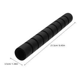 Kisangel 3pcs Foam Tubing Grips Pull-up Bar Grip Sleeve Sponge Foam Handle Cover Handlebar for Horizontal Bars Protector Pad