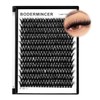Bodermincer 7D/10D/20D/30D/40D/50D/60D/80D/100D Lash Cluster 240pcs D Curl Individual Cluster Eyelashes