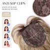 LEEONS Hair Toppers for Women with Thinning Hair 18inch Long