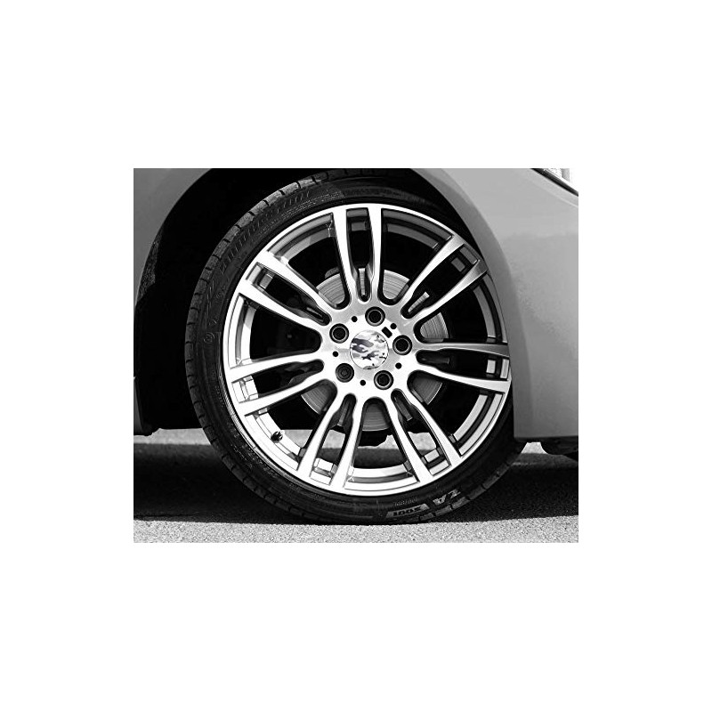 Biomar Labs® 4 x 50mm 3D Domed Car Wheel Centre