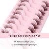 Glowing Win Half Eyelashes, Artificial Eyelashes, Natural False Eyelashes, 10