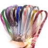 YZD Colorful Crystal Flash Fly Fishing Line 12 Packs Fly