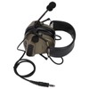7.1mm Silicone Earmuffs Hearing Noise Reduction Walkie Talkies Headset U94