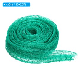 PATIKIL Bird Netting, 13x20Ft Garden Mesh Netting Gardening Protection Net Chicken Coop Deer Fence Nets for Plants Fruit Trees Deer, Green