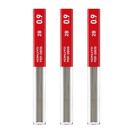 KOKUYO PSR-2B09-1PX3SET Mechanical Pencil Refill, 0.03 inch (0.9 mm), 2B, Set of 3